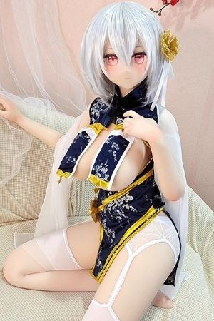 白髪 チャイナドレス 巨乳 ラブドール