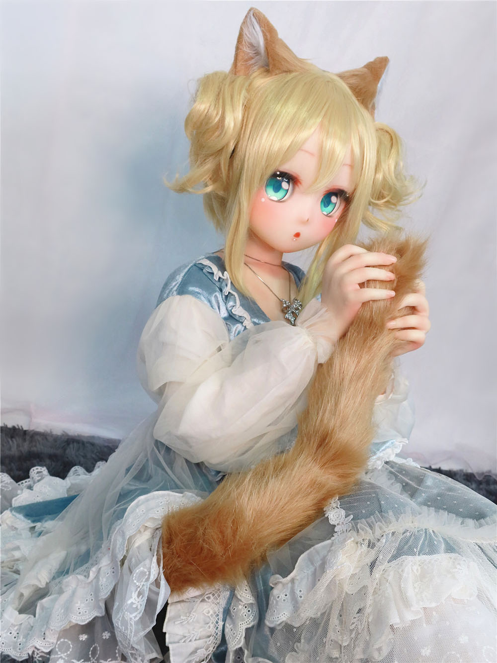 アニメ人形 金髪 かわいい 